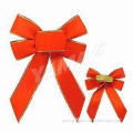Handmade Packing Bow with Gold Elastic Loop, Customized Colors, Sizes, and Shapes are Welcome